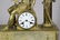 French Louis XVI style gilt bronze figural mantle clock - 2