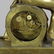 French Louis XVI style gilt bronze figural mantle clock - 4