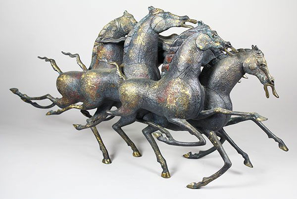 Bronze Sculpture, Tiefeng Jiang (1 of 4)
