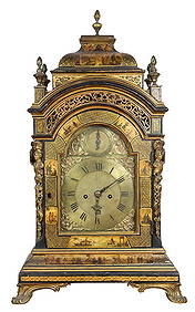 George III double fusee bracket clock by Ellicott, (1 of 10)