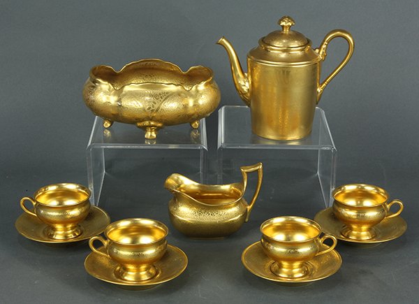 (Lot of 11) Bavarian tea service (1 of 6)