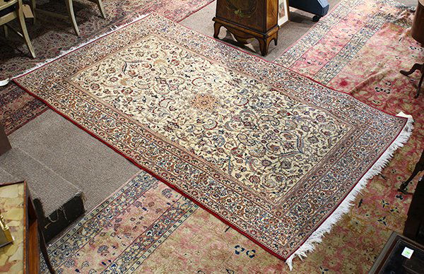 Persian Nain carpet (1 of 3)