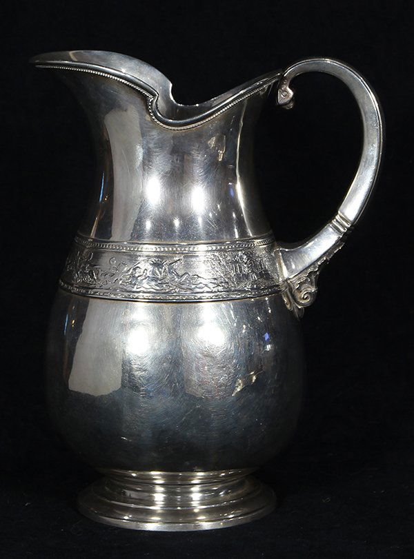 American Classical sterling silver water pitcher (1 of 3)