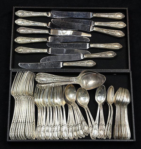 American International sterling silver partial flatware (1 of 2)