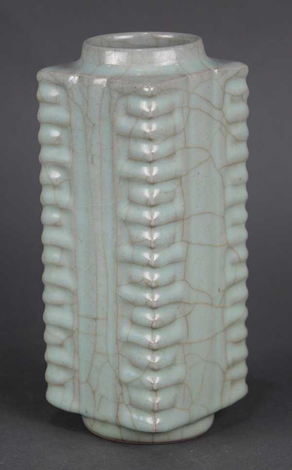 Chinese Guan-type Cong Form Vase (1 of 7)