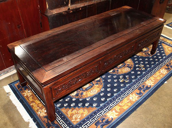 Chinese Long Narrow Low Table, Dragons (1 of 4)