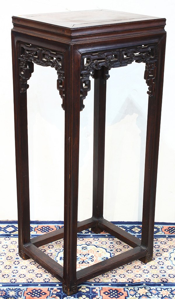 Chinese Wooden Plant Stand (1 of 8)