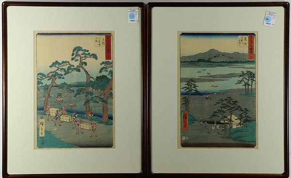 Japanese Woodblock Prints, Hiroshige, 19c (1 of 1)