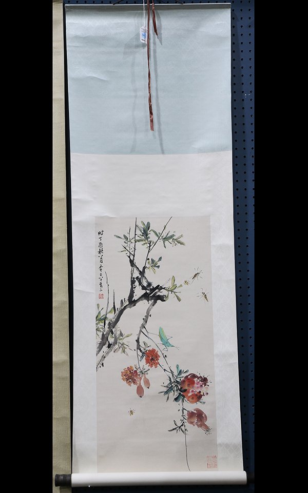 Chinese Scroll, Manner Chen Banding (1 of 4)