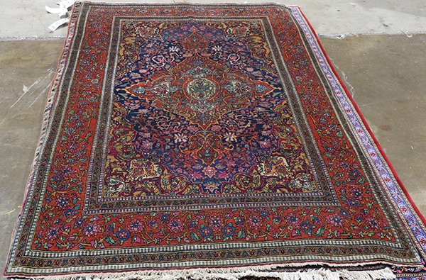Persian Kashan carpet, 4'7'' x 6'10'' (1 of 1)