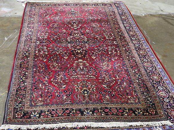 Persian Sarouk carpet, 4'6'' x 7' (1 of 1)