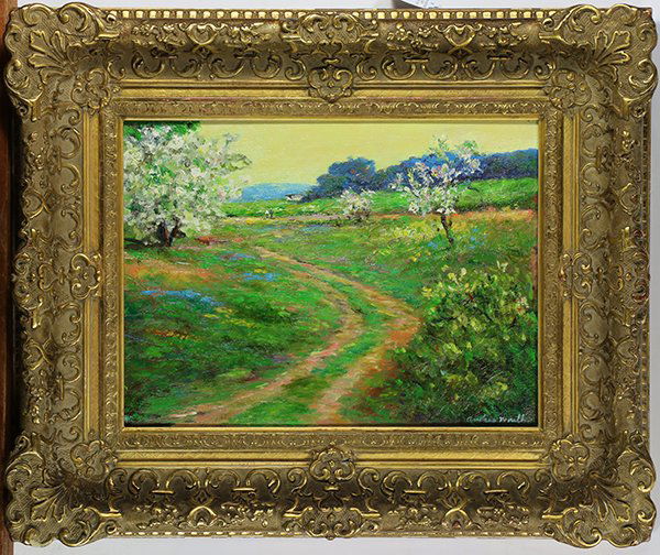 Painting, Walking Among Flowering Trees (1 of 1)