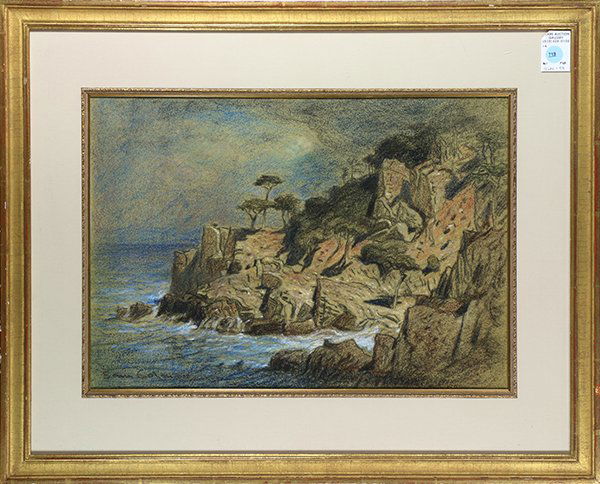 Pastel, Samuel Colman (1 of 1)