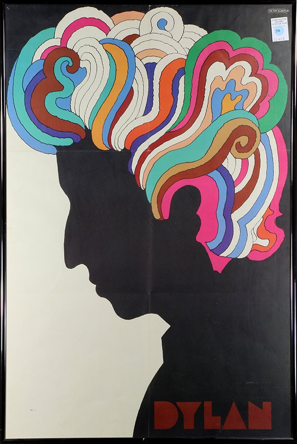 Poster, Milton Glaser, Dylan (1 of 1)