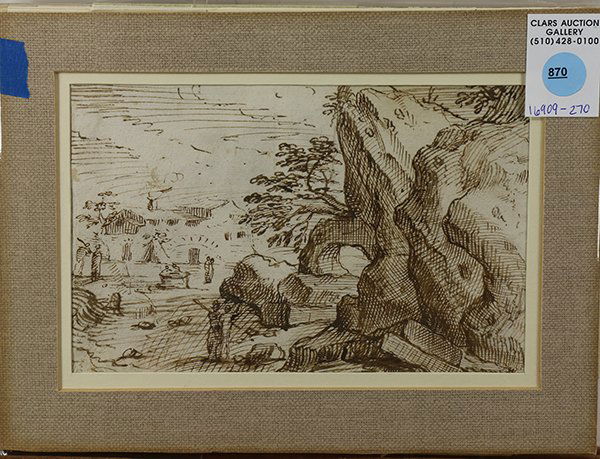 Drawing, Attributed to Ludwig Toeput (1 of 3)