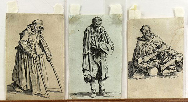 Etchings, Jacques Callot (1 of 3)
