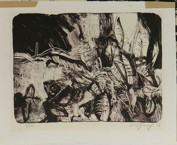 Assorted Biomorphic Abstract prints, Richard Graf (1 of 7)