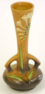 Roseville Iris vase: Roseville Iris vase, approximately 7.25''h