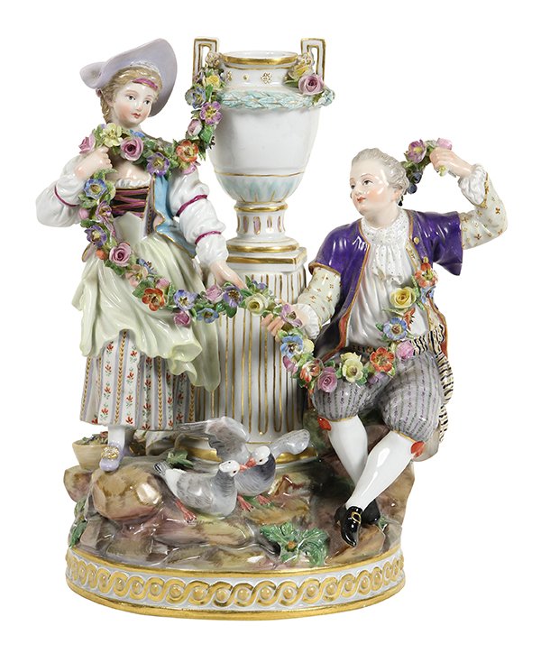 Meissen figural sculpture (1 of 6)