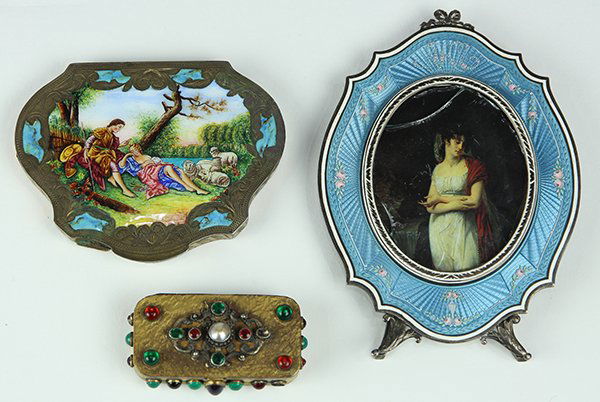 (lot of 3) Continental table articles (1 of 6)