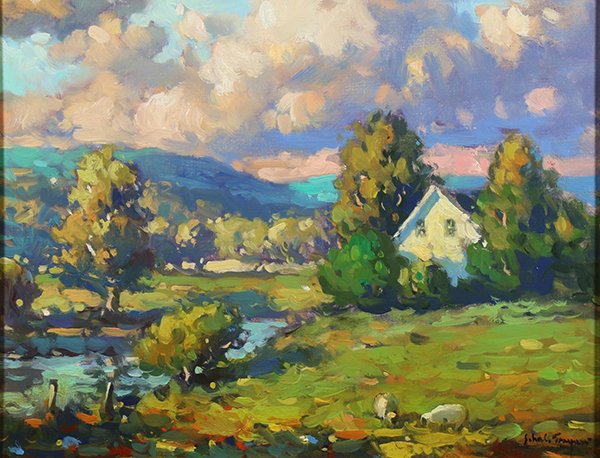 Painting, John C. Traynor (1 of 5)