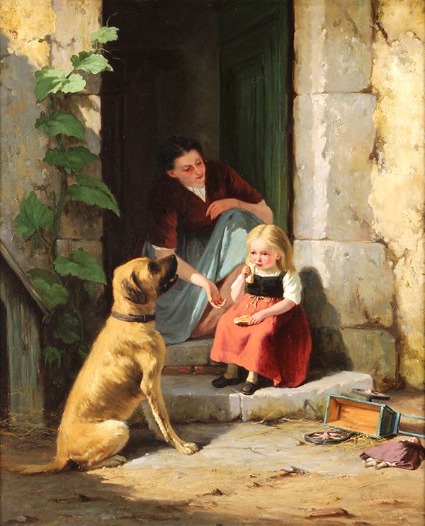 Painting, Charles Burton Barber (1 of 5)