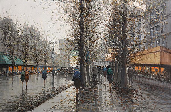Painting, Eugene Galien-Laloue (1 of 4)