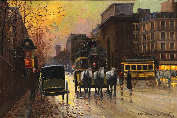 Painting, Edouard Cortes (1 of 4)