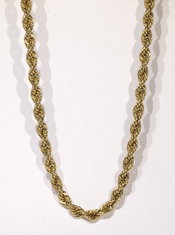 14k yellow gold rope chain (1 of 3)