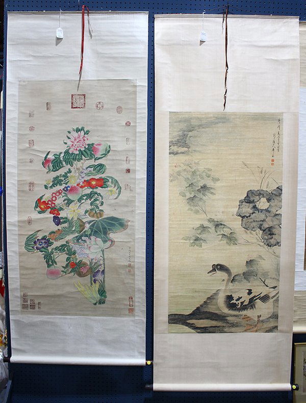Chinese Scrolls, Manner of Hua Yan/ Jiang Tingxi (1 of 1)