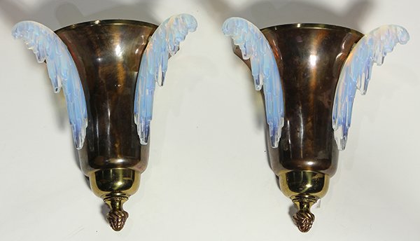 Pair of French Art Deco sconces (1 of 2)