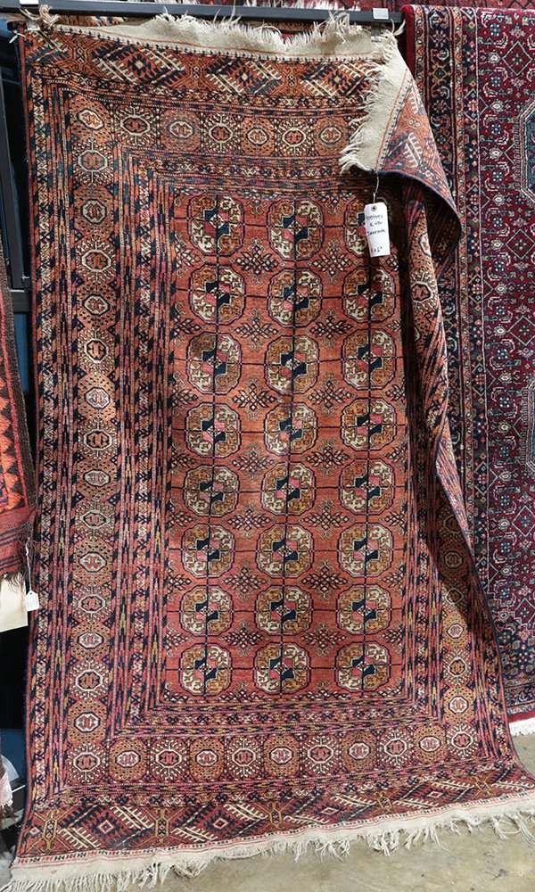 Turkoman carpet, 3'11'' x 6'2'' (1 of 1)