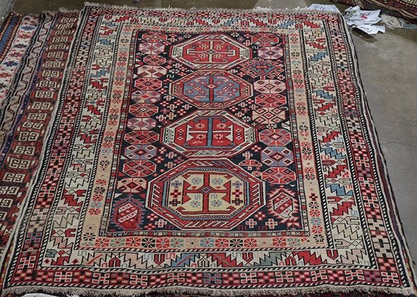 Shirvan carpet, 3'7'' x 5' (1 of 3)