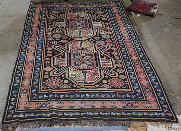 Caucasian carpet, 4'6'' x 7' (1 of 3)