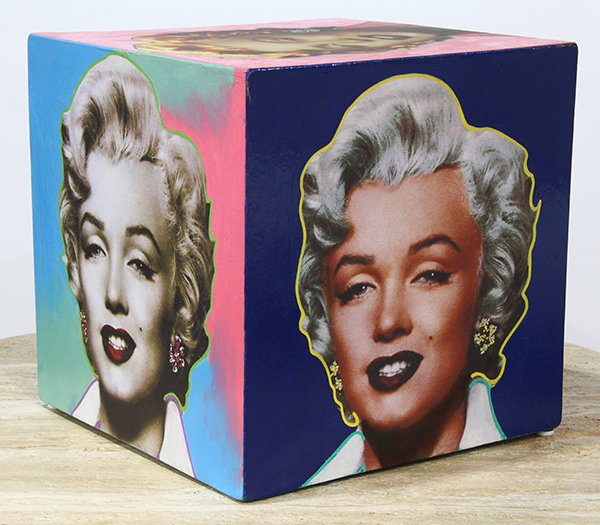 Steve Kaufman, The Marilyn Cube (1 of 3)