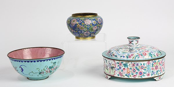 Chinese Enameled Vessels (1 of 4)