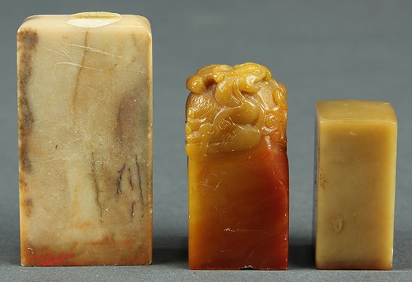Chinese Soapstone Seals (1 of 6)