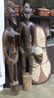 (lot of 3) Luba/Kifwebe Society, Congo polychrome