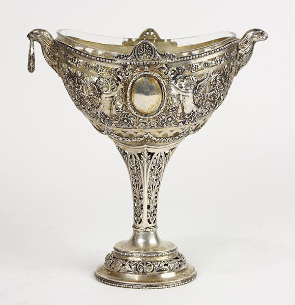 Continental Renaissance style pierced silver-plate (1 of 3)