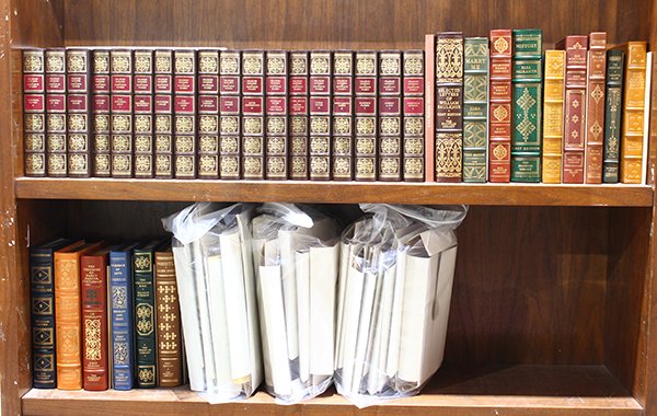 (Lot of 30+) Leather bound books published by The (1 of 3)
