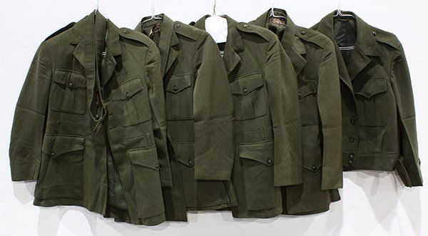 (Lot of 5) World War II United States military issue (1 of 2)