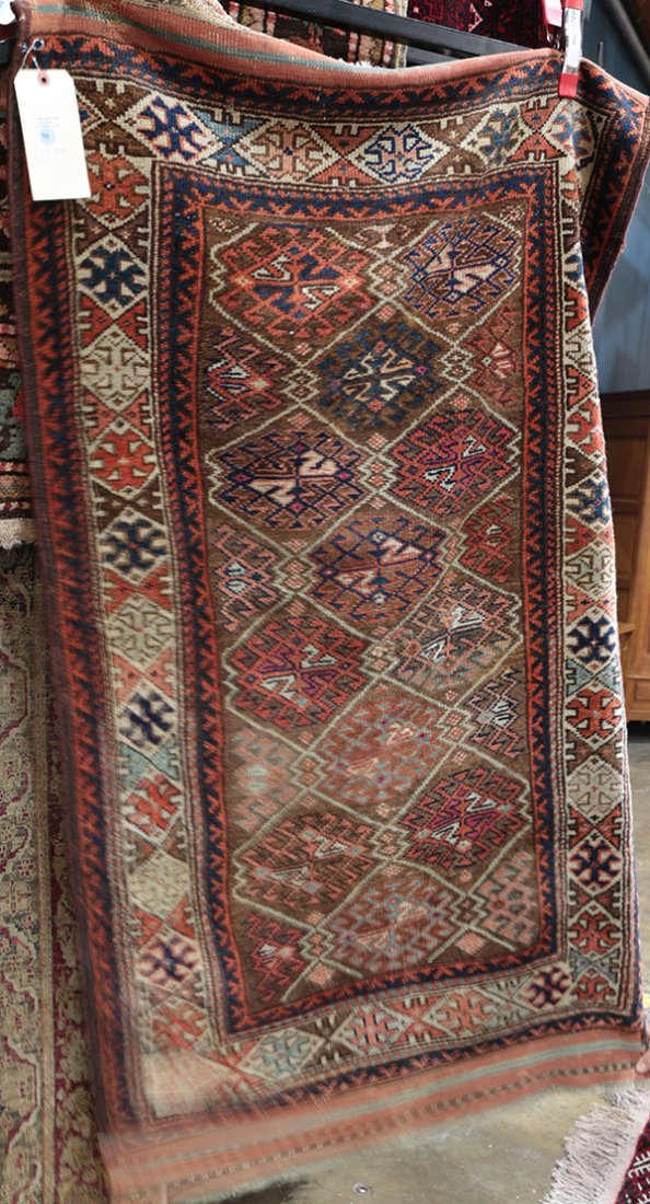 Afghan Belouch carpet, 3' x 4'5" (1 of 1)