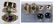 (Lot of 5) Multi-stone, 14k yellow gold, sterling