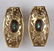 (Lot of 5) Multi-stone, 14k yellow gold, sterling - 5