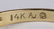 (Lot of 5) Multi-stone, 14k yellow gold, sterling - 8
