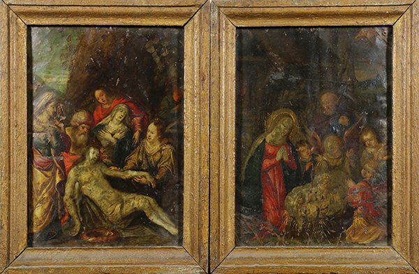 Paintings, Religious Genre Scenes with Christ (1 of 4)