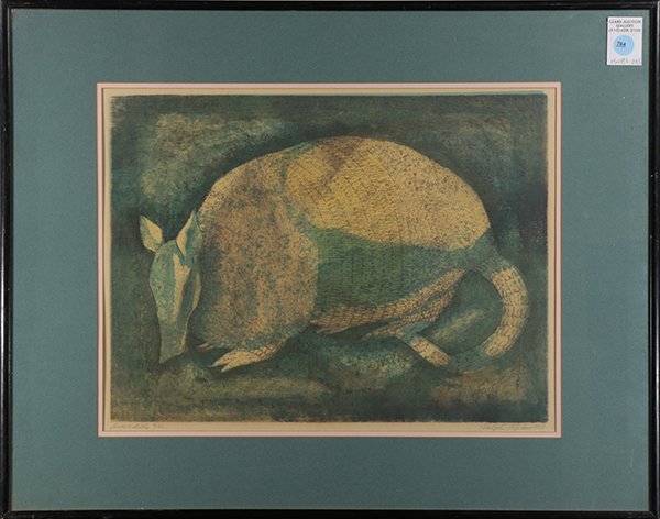 Print, Ralph Peplow, Armadillo, 1950 (1 of 1)