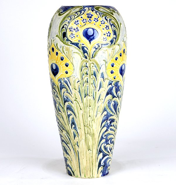 Moorcroft pottery Florianware vase (1 of 6)