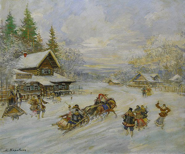 Painting, Konstantin Alexseyevitch Korovin (1 of 4)