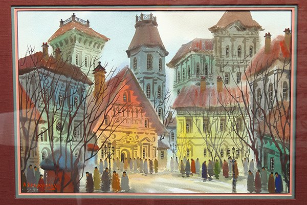 Watercolor, Anatol Krasnyansky (1 of 5)